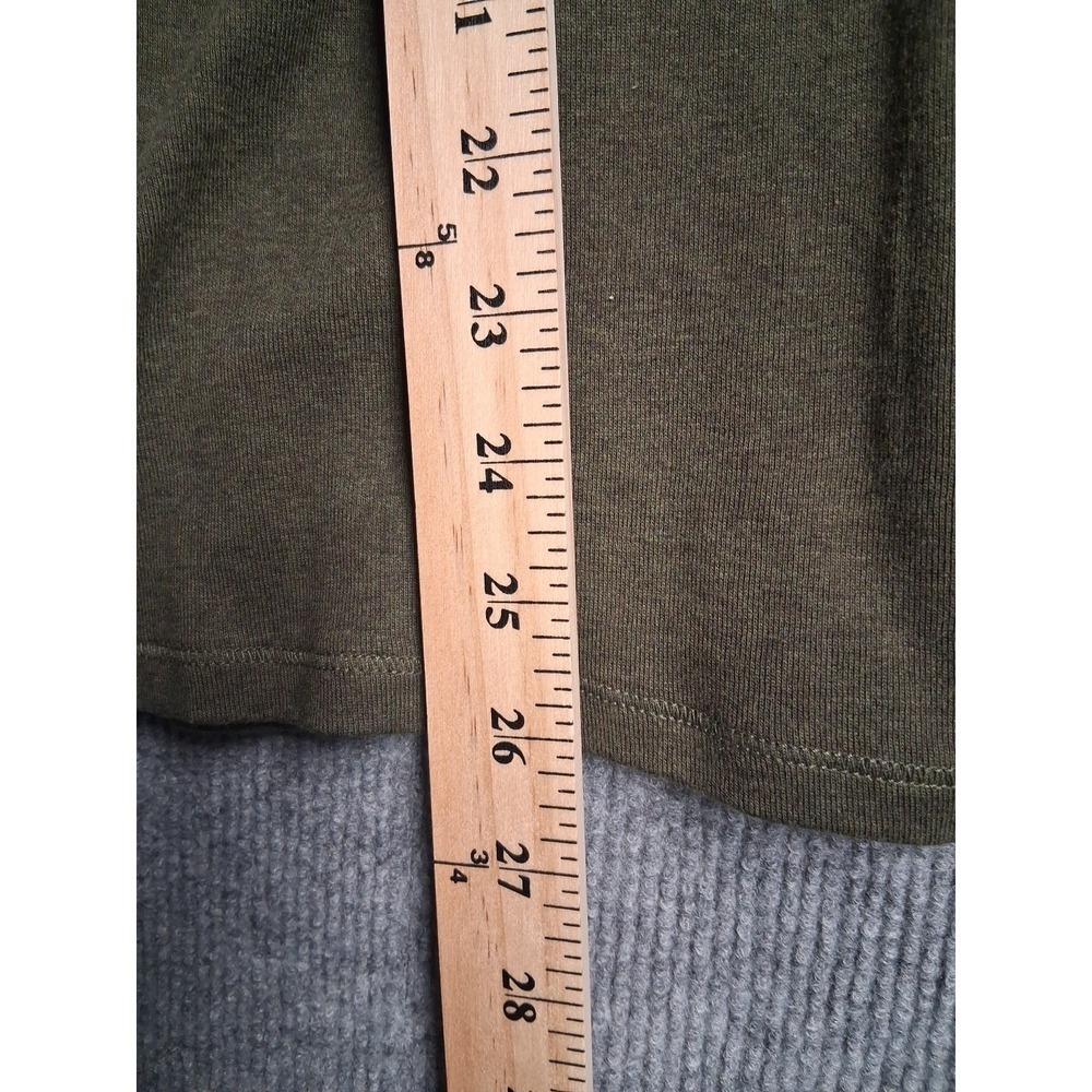 Deep V-Neck 100% Cotton 3/4 Sleeve Soft Comfort Shirt by Avenue NWT Size 18/20 - Picture 4 of 8